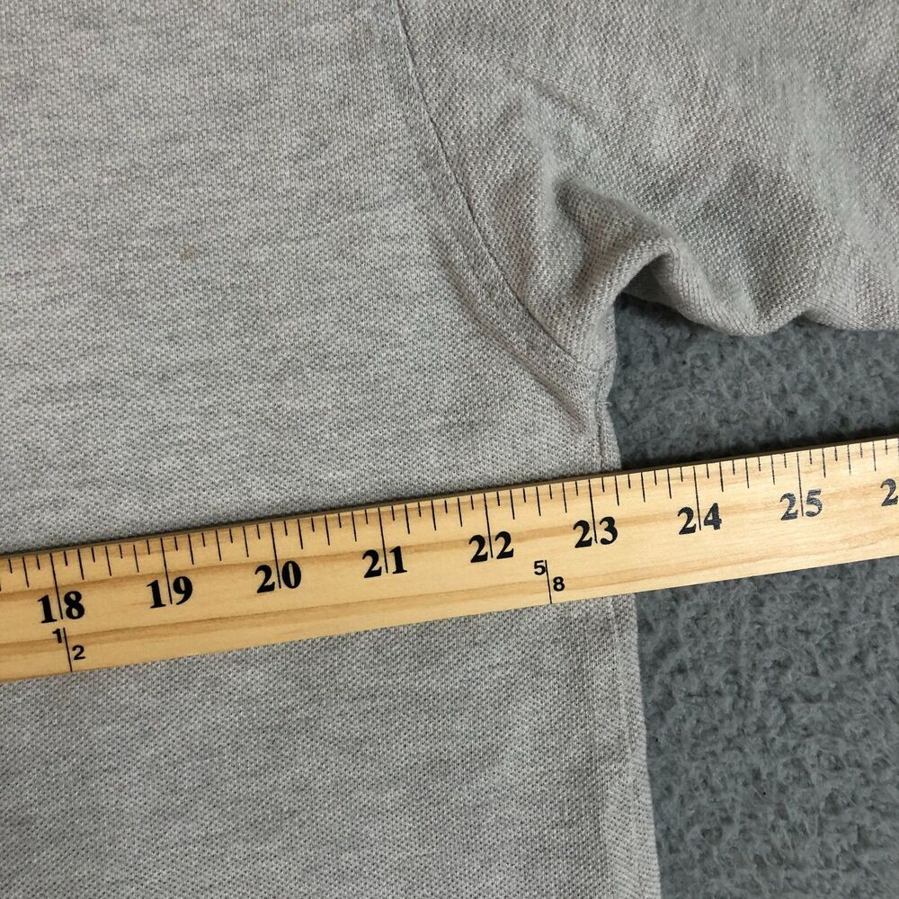 Vintage Lifestyle Bmw Shirt Mens Large Gray Polo Preppy Logo Motorsports Racing - Picture 7 of 8